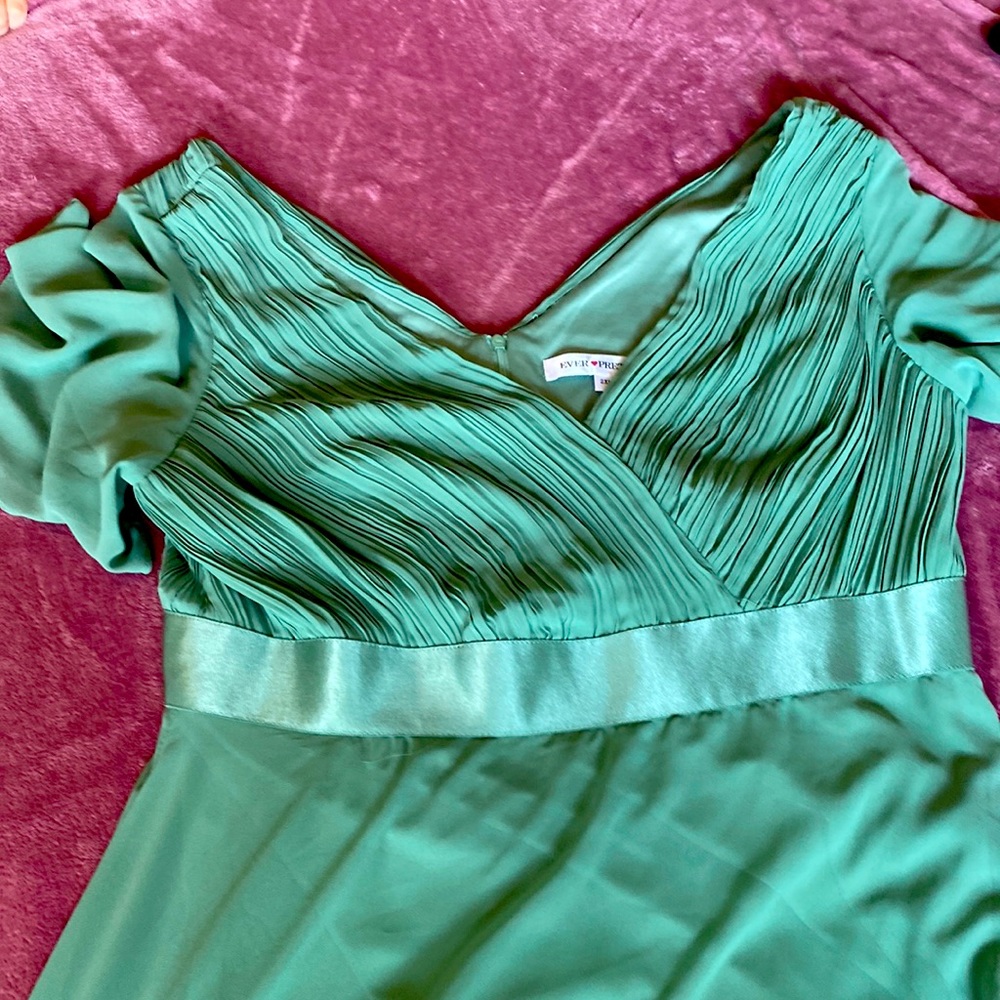 Sage green prom/bridesmaid dress